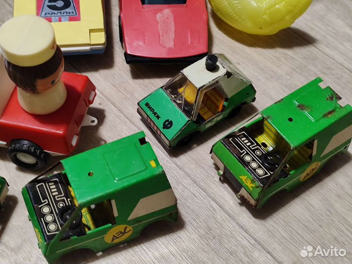 Машинки игрушки СССР модели