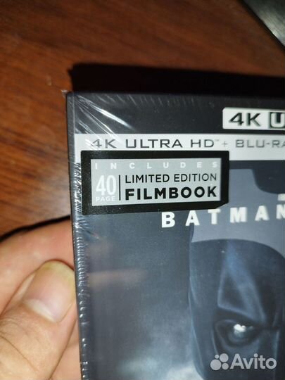 Batman Begins начало 4K Ultra Limited Edition rus
