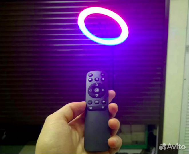 Кольцевая Лампа Цветная