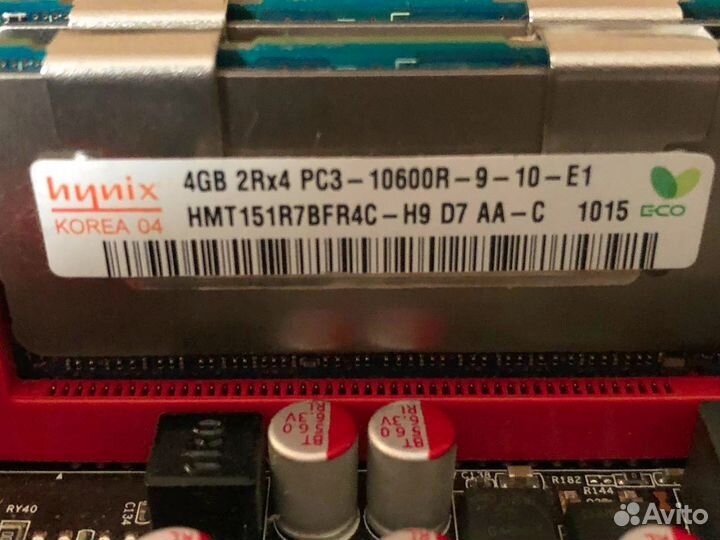 Lga 2011 + xeon 2690v2 + 16gb озу
