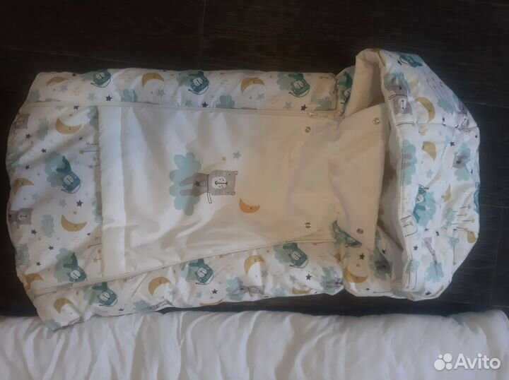 Конверт на выписку зимний