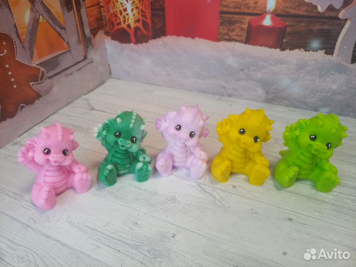 Декоративное мыло дракоша