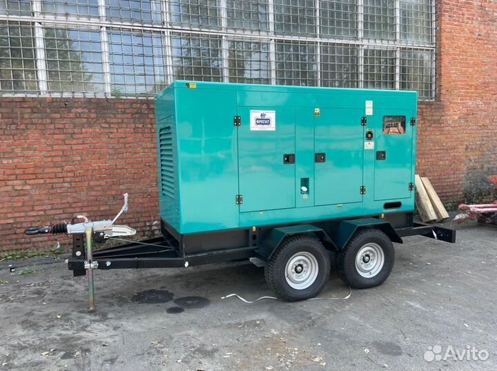 Дизельный генератор 100 квт на шасси