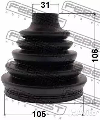 Пыльник шрус наружный комплект 105x106x31