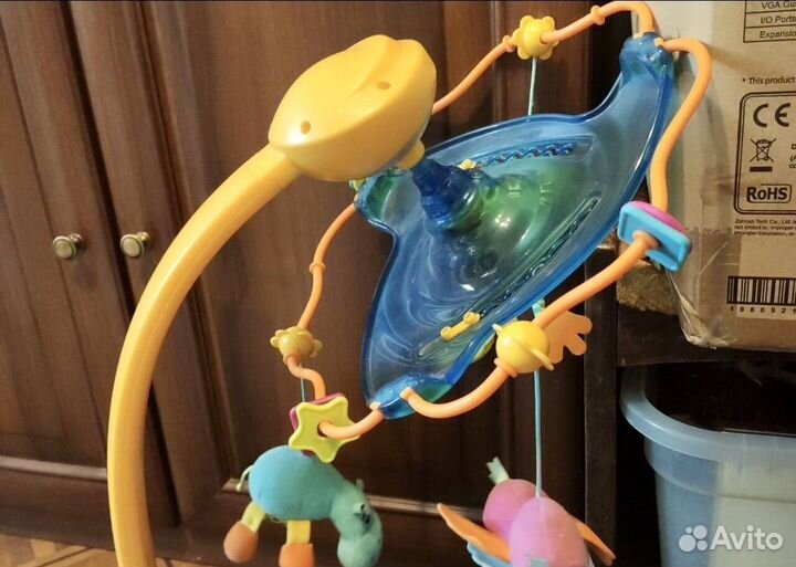 Мобиль на детскую кроватку tine love