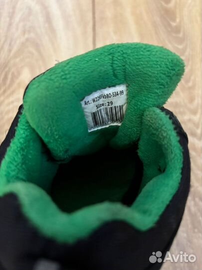 Сапожки зимние детские 29