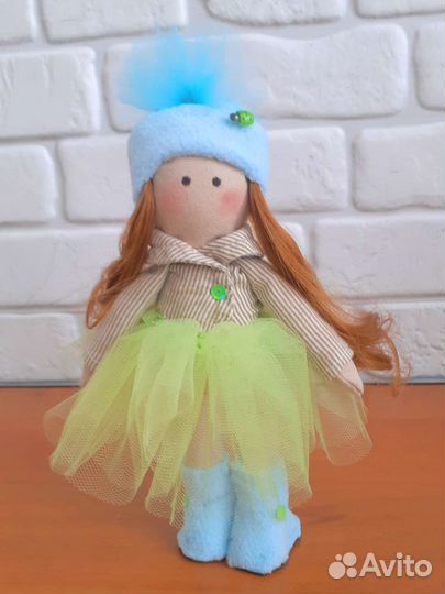 Интерьерные текстильные куклы