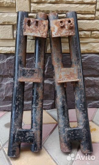 Задний бампер усиленный на УАЗ 469, Хантер