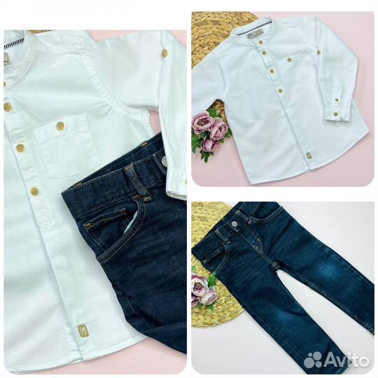 Пакет фирменных вещей на мальчика 98-104 см