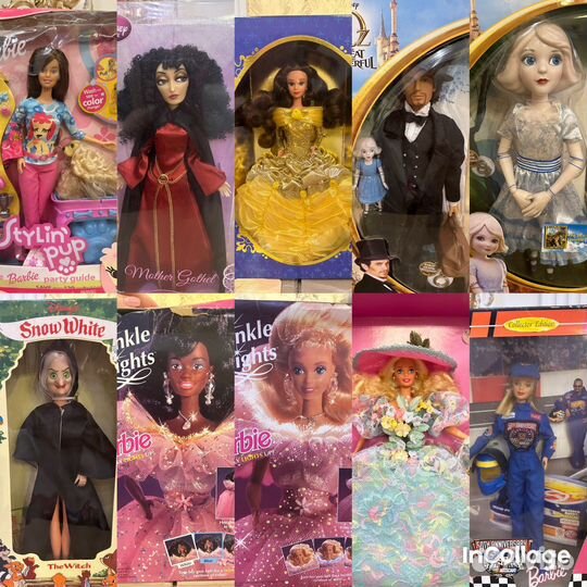Барби разные