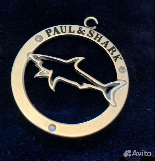 Подвеска-кулон Paul&Shark Оригинал Серебро Алмазы