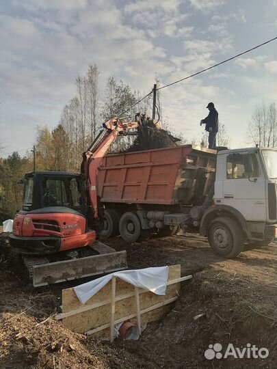 Отсыпка, расчистка, раскорчевка участка