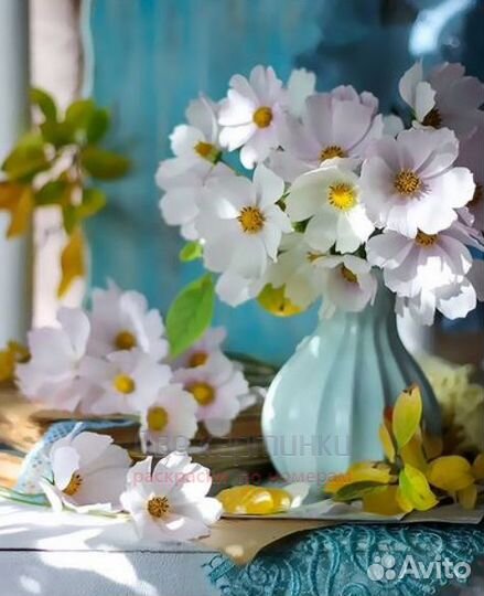 Картина по номерам 40x50 Нежный летний букетик в г