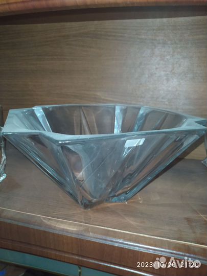 Ваза для фруктов богемия