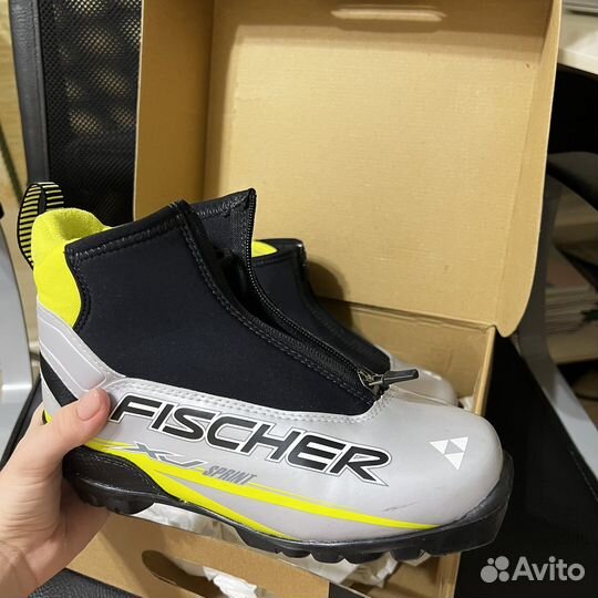 Лыжные ботинки fischer 37 размер