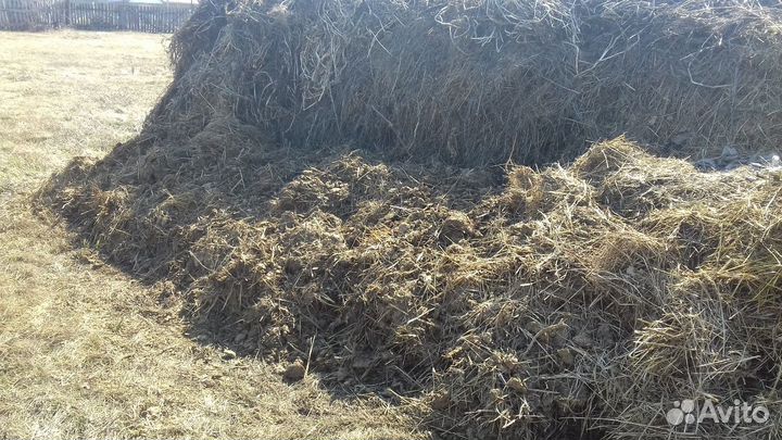 Навоз в мешках