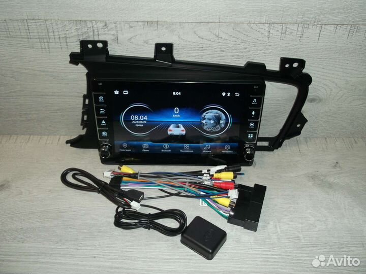 Магнитола Kia Optima K5 Android физические кнопки