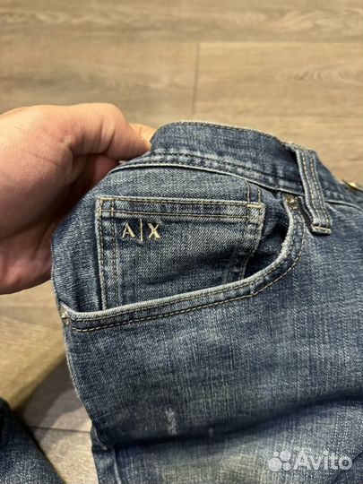 Armani exchange джинсы мужские