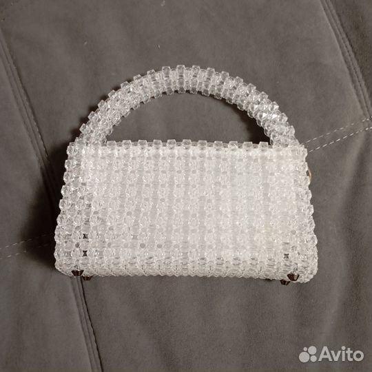 Сумка из бусин ручной работы женская