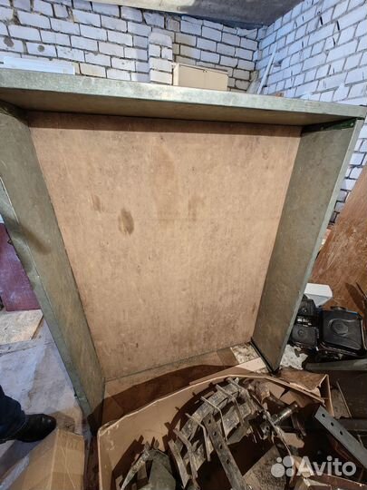 Телега для мотоблока большой обьём