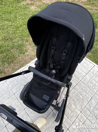 Коляска cybex priam lux platinum