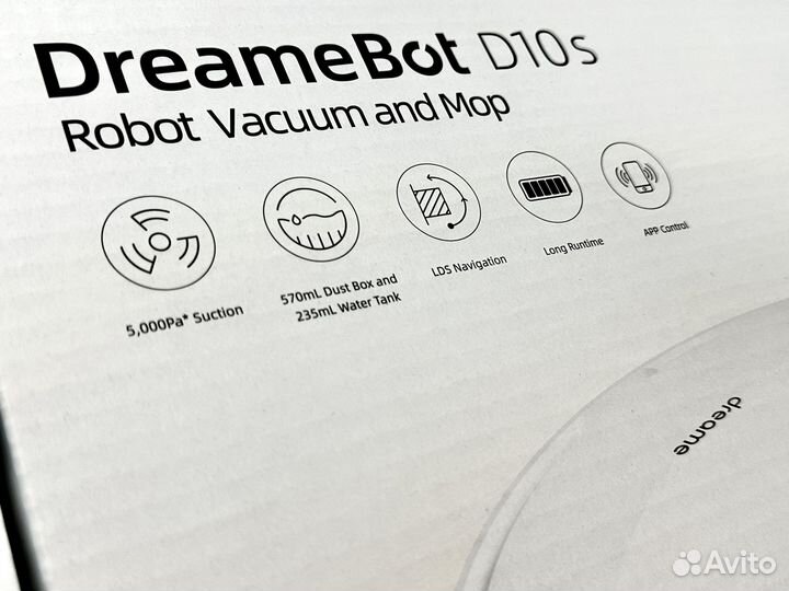 Робот-пылесос Xiaomi Dreame Bot D10s (новый)