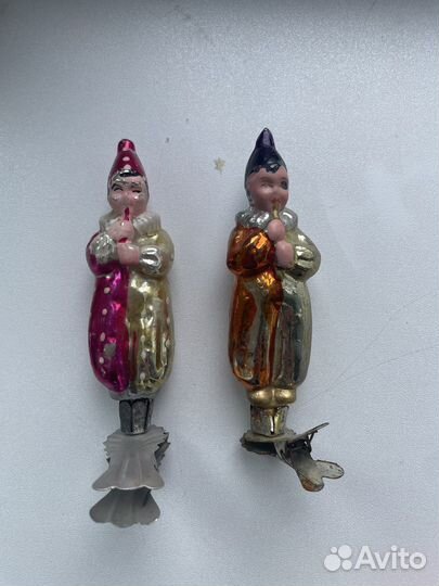 Елочные игрушки СССР советские