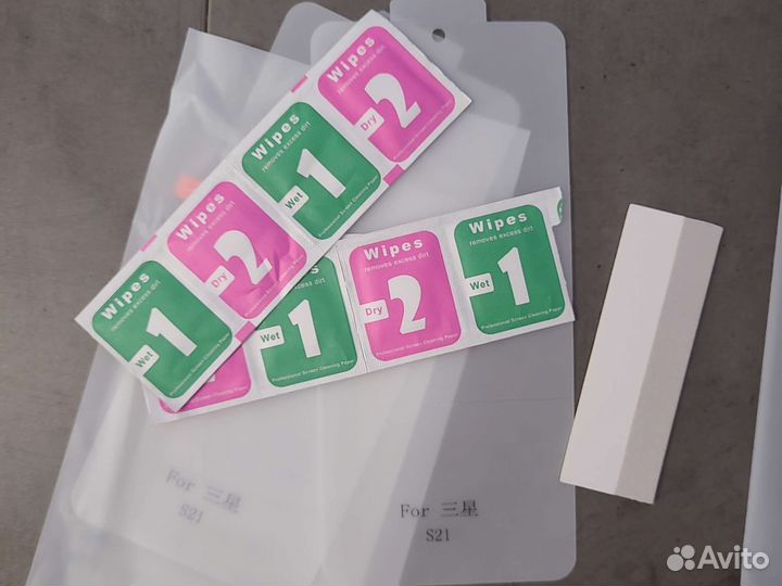 Чехол для Samsung galaxy s21+4 гидрогелевые плёнки