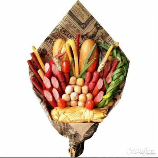 Мужские съедобные букеты