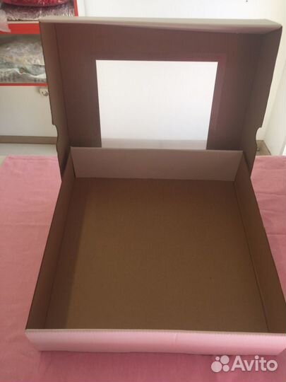 Коробка подарочная 30*7*30