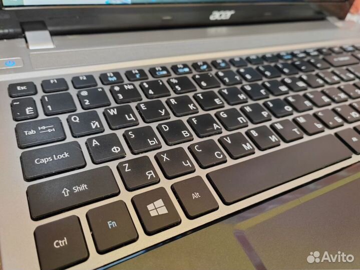 Игровой ноутбук Acer V3 с i7 и дискретной видео