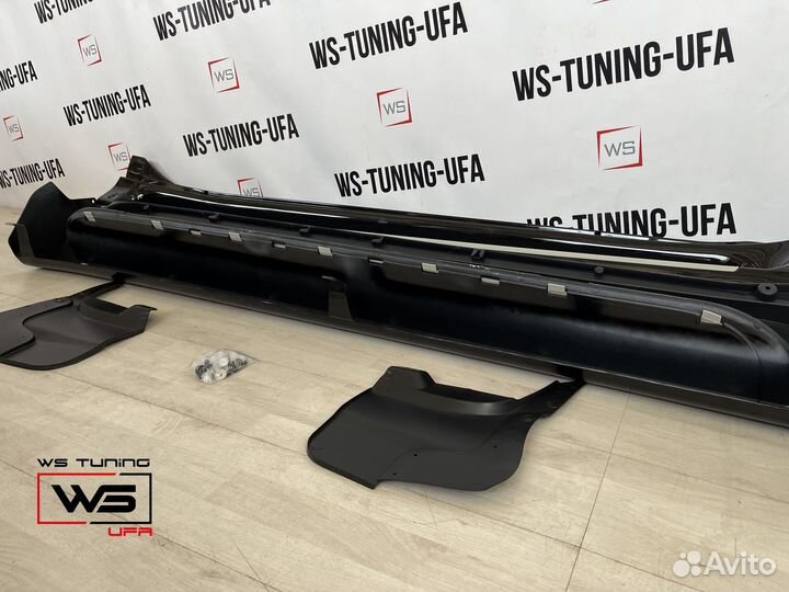 Подножки Modellista toyota land cruiser prado 150