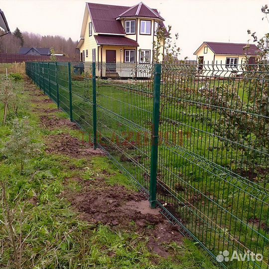 Заборы из сетки в Плавске