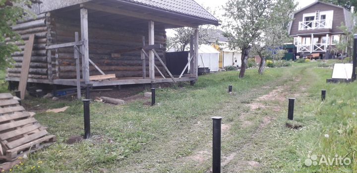 Мрнтаж винтовых свай