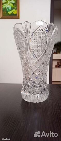 Ваза хрустальная СССР