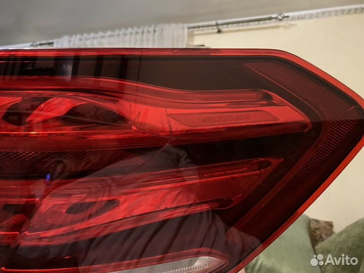 Задние фары на w212 багажник