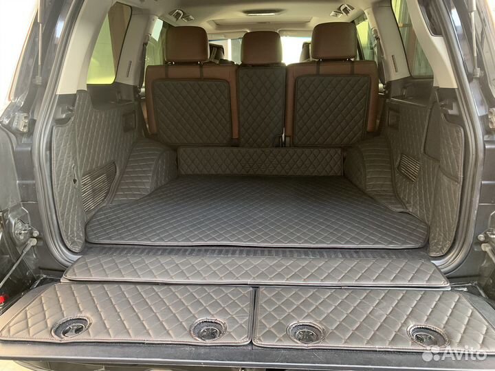 3d багажник из экокожи на Honda Acty