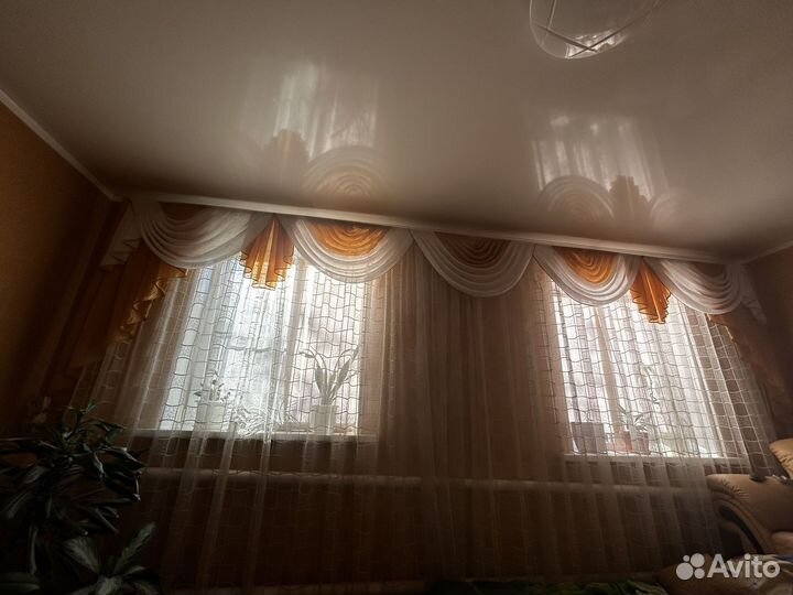 Тюль с ламбрикеном