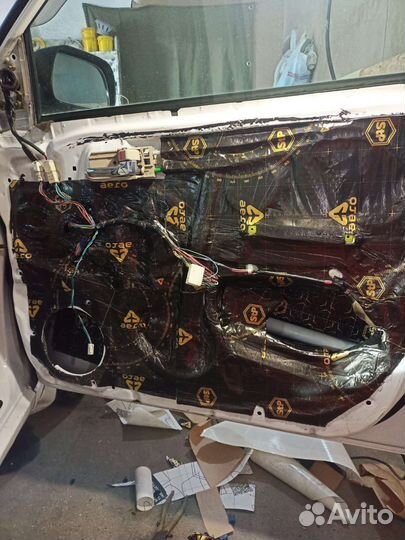 Шумоизоляция дверей в 5 слоев