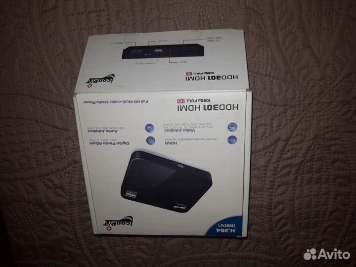 Медиаплеер iconbit hdd301 hdmi