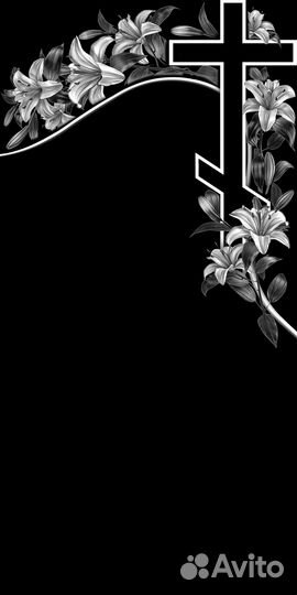 Коллекция.psd шаблонов гравировки надгробия