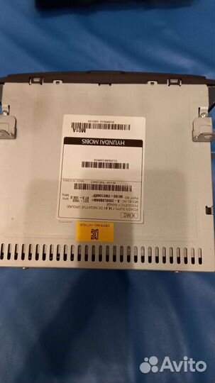 Штатное головное устройство kia shortage 3