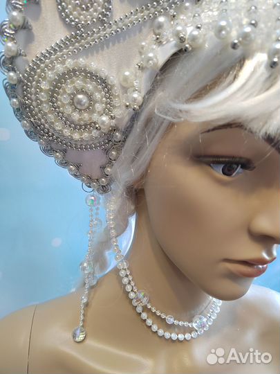 Кокошник Снегурочки 