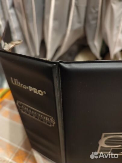 Альбом Ultra-Pro под листы 3х3 (черный)