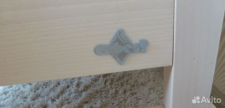 Кроватка Erbesi (Италия) с матрасом и бортиками