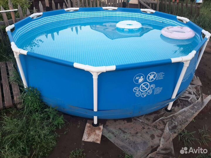Каркасный бассейн бу