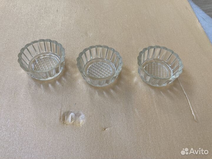 Предметы стеклянной посуды времен СССР