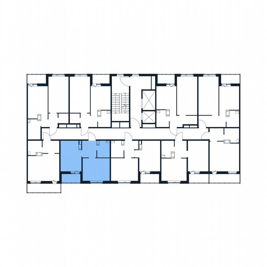 1-к. квартира, 33,5 м², 8/12 эт.