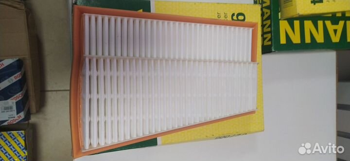 Фильтр воздушный комплект mann Mercedes