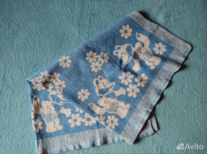 Детское одеяло СССР бу